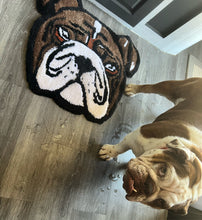 Custom Bulldog Rug