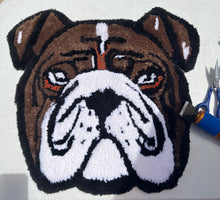 Custom Bulldog Rug