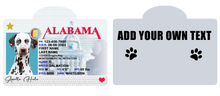 Pet ID Tag Personalized with your state