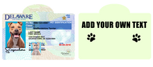 Pet ID Tag Personalized with your state