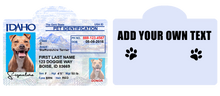 Pet ID Tag Personalized with your state