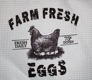 Fresh Eggs Kitchen Towels