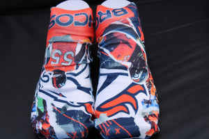 Denver Broncos ankle Socks