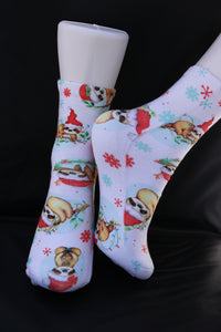 Baby sloths Christmas Socks