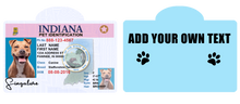 Pet ID Tag Personalized with your state