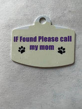 Pet ID Tag Personalized with your state