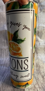 Lemons 20oz Tumbler