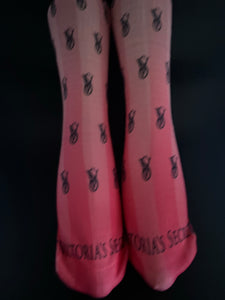 Pink Stripe novelty socks