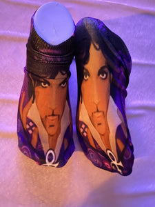 Purple Rain Prince Socks