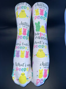 My peeps novelty socks