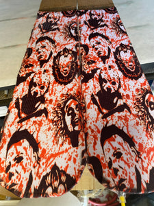 Scary blood movie socks