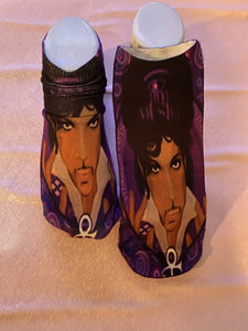 Purple Rain Prince Socks