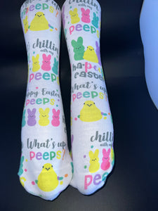 My peeps novelty socks