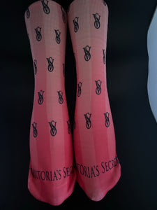 Pink Stripe novelty socks