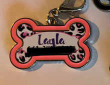 Custom name metal dog tags