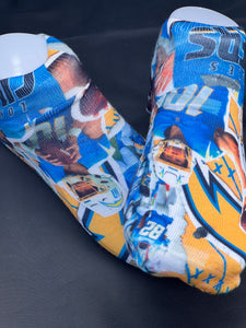 LA Chargers ankle Socks