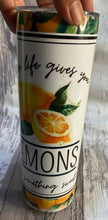 Lemons 20oz Tumbler