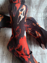 Scream Halloween socks