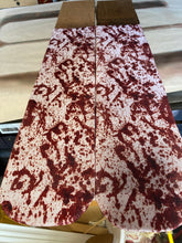 Blood splatter sports socks