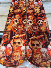 Cartoon scary movie sports socks