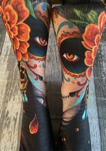 Las Catrina/ day of the dead dress socks