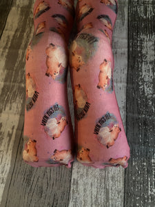 When pigs fly calf socks