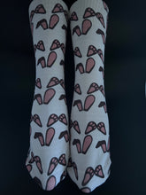 Bunny Ears print design on Polyester dress socks